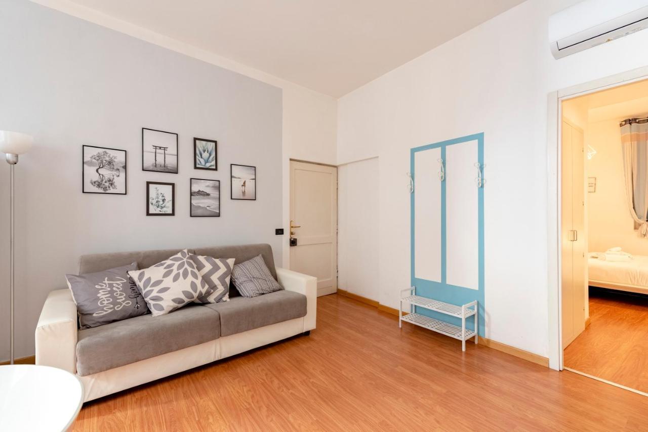 Mazzini 12, Elegant Central Apartment With Free Private Garage 800 M, Air Conditioning, Wi-Fi, Just 100 M From The Public Beach Rapallo Exterior photo